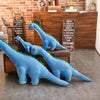 Peluche dinosaure bleu