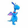 Peluche dragon bleu