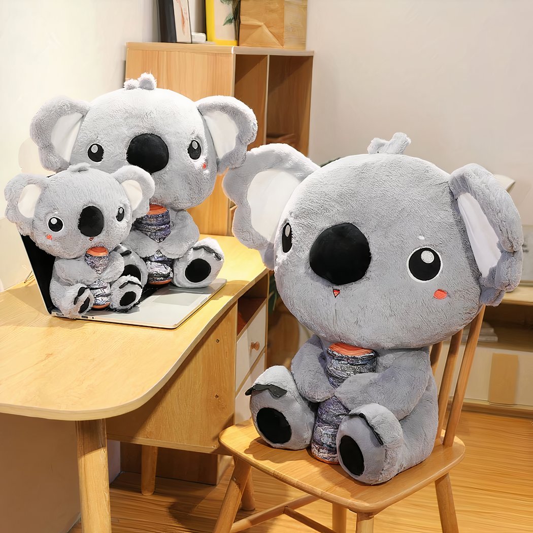 Peluche koala glouton