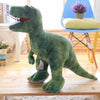 Peluche tyrannosaure vert féroce