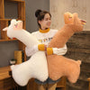 Peluche lama géante