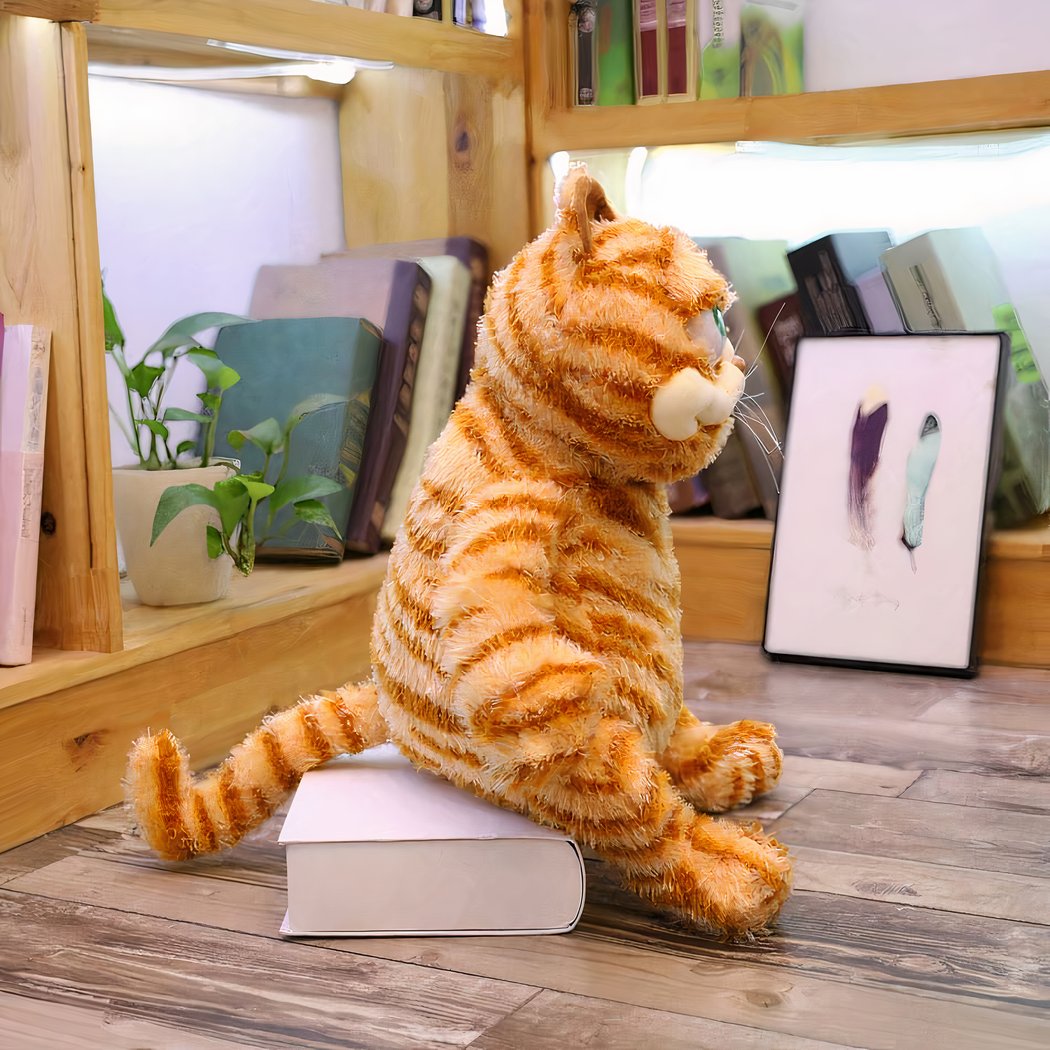 Peluche chat Garfield mignon en colère