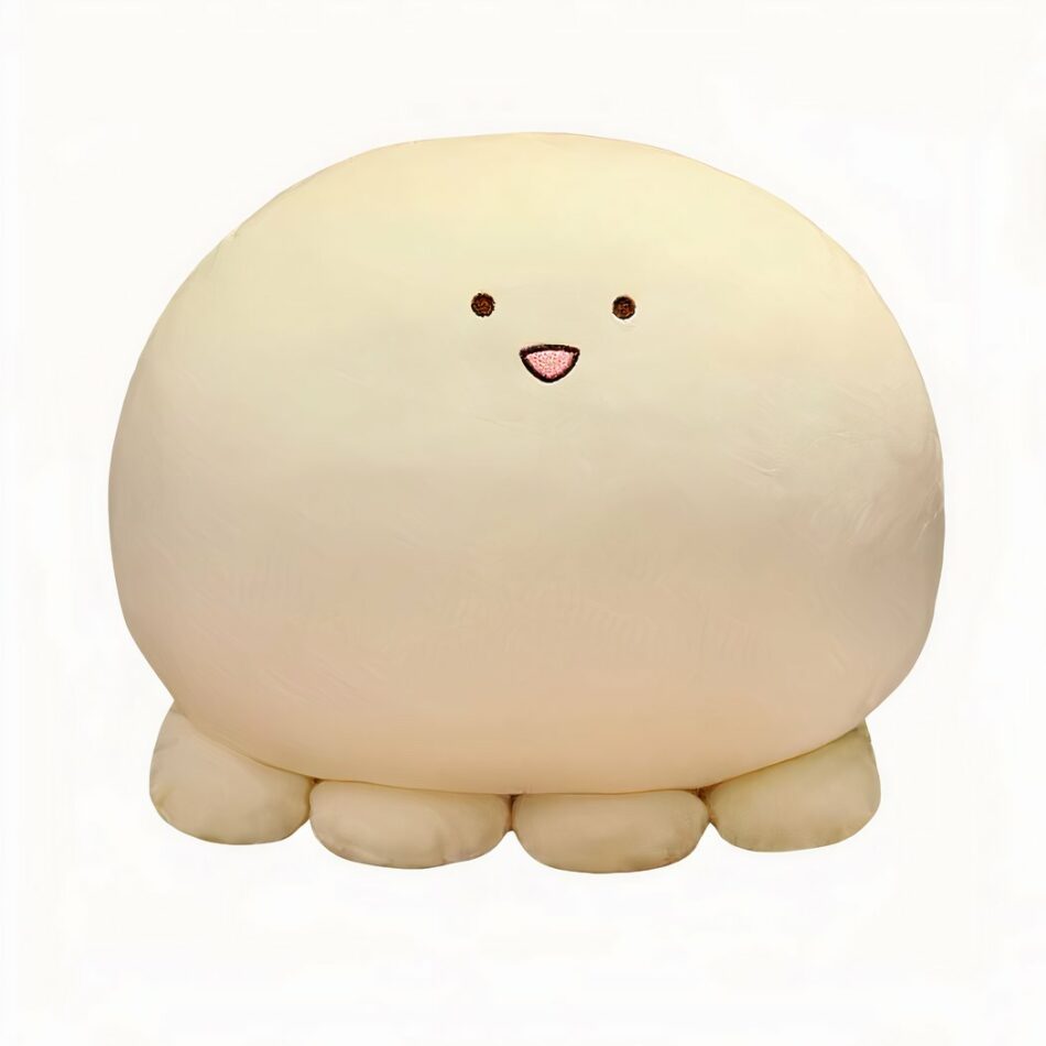 Coussin peluche poulpe