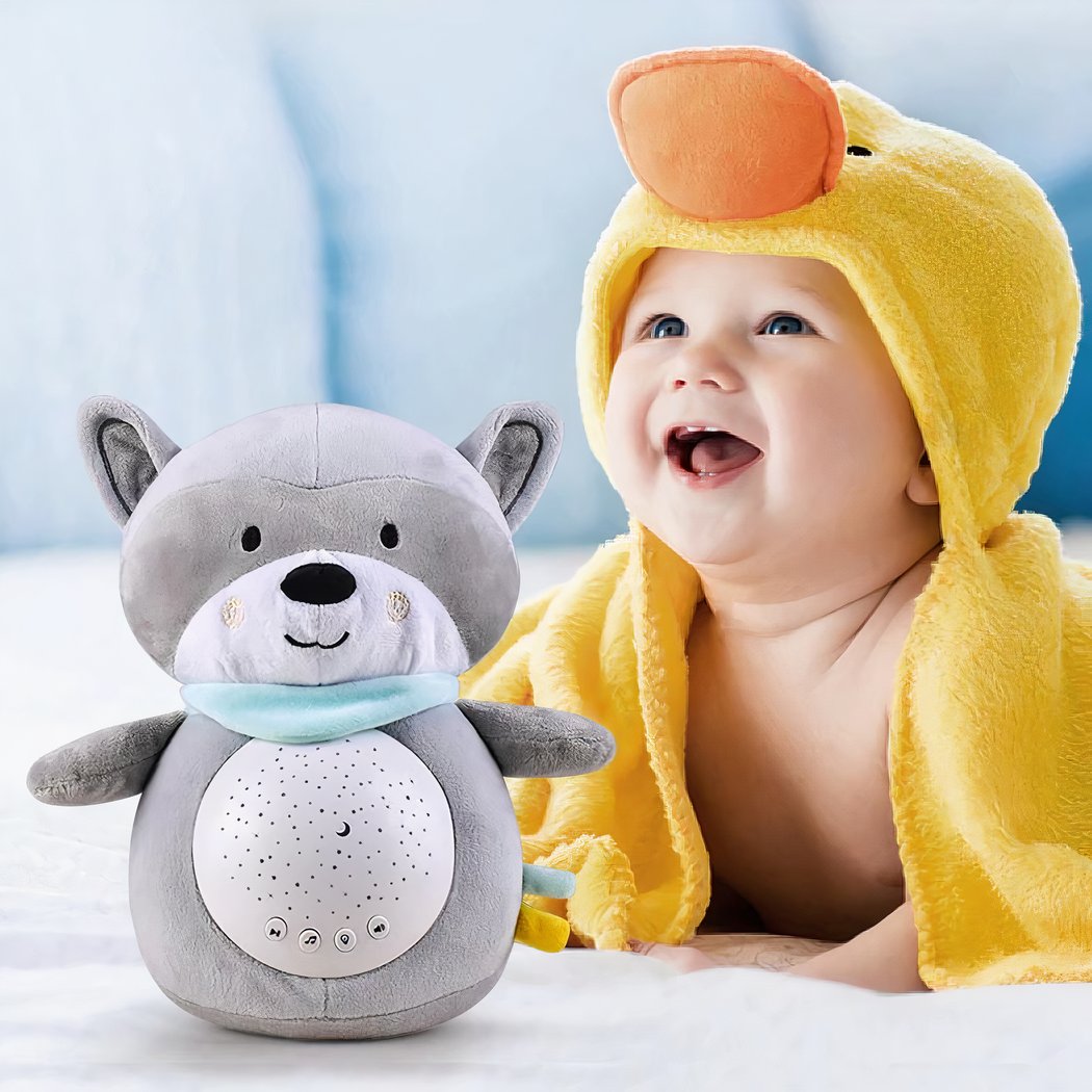 Peluche paresseux doux à bruit blanc