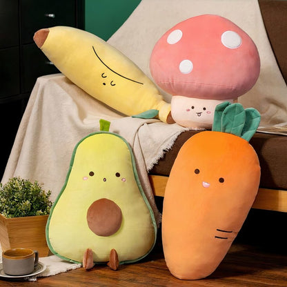 Poupée en peluche fruit en forme d'avocat
