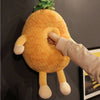 Peluche douce en forme de fruit ananas