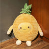 Peluche douce en forme de fruit ananas