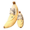 Peluche banane Shiba Inu