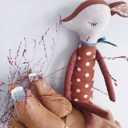 Peluche doudou cerf