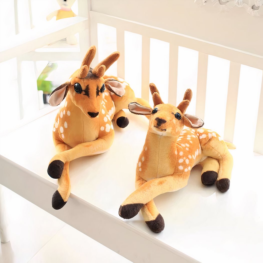 Peluche cerf pour noël