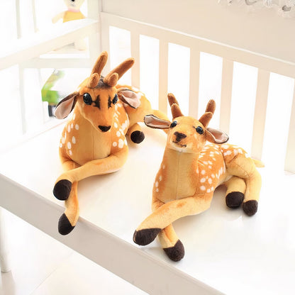 Peluche cerf pour noël