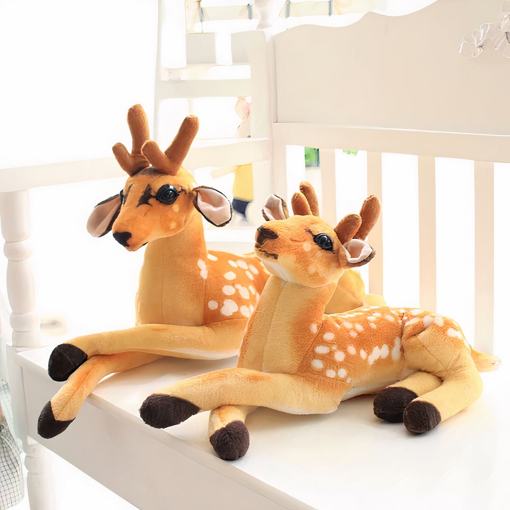 Peluche cerf pour noël