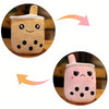 Peluche Bubble tea réversible adorable pour enfants