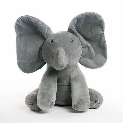 Peluche éléphant interactive pour bébé
