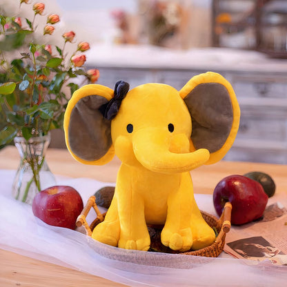 Peluche éléphant colorée