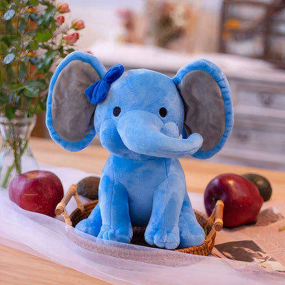 Peluche éléphant colorée
