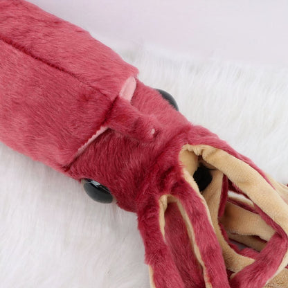 Peluche pieuvre de grande taille