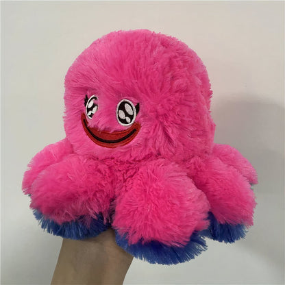 Peluche pieuvre Huggy wuggy réversible