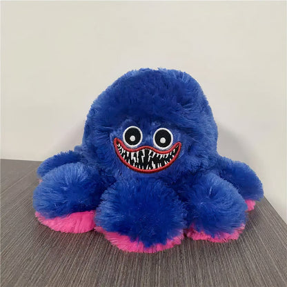 Peluche pieuvre Huggy wuggy réversible