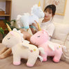 Peluche licorne blanche