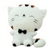 Peluche bébé chat blanc