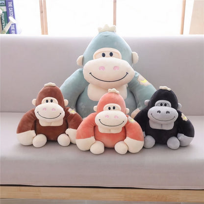Peluche gorille marron