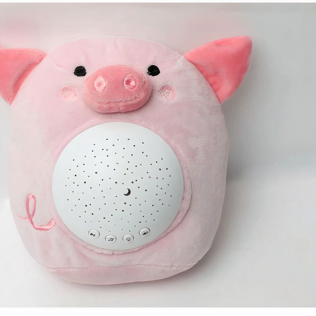 Peluche cochon "bruit blanc"