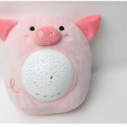 Peluche cochon "bruit blanc"