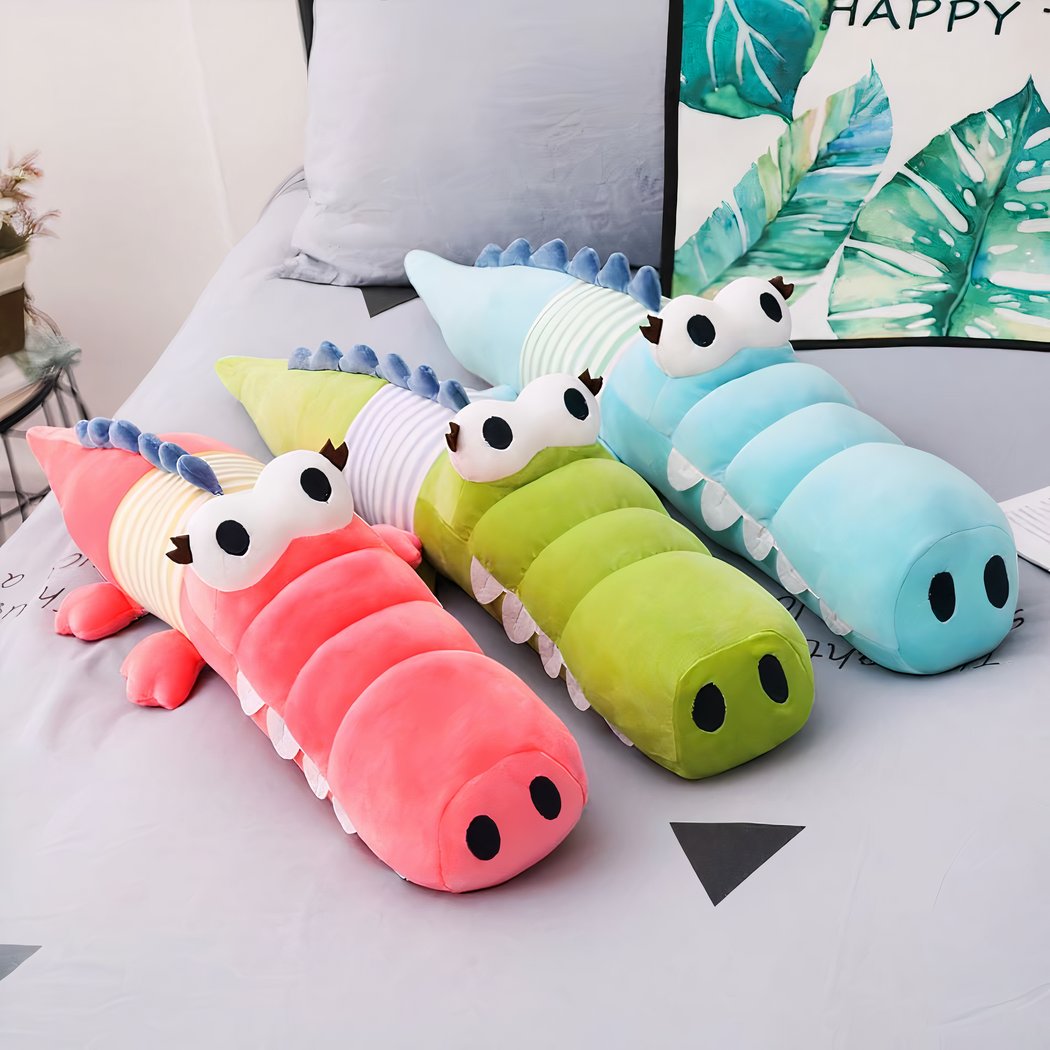 Peluche crocodile amusante