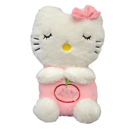 Peluche Hello Kitty qui respire avec berceuse apaisante