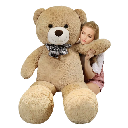 Ours géant en peluche Teddy avec nœud papillon
