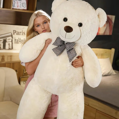 Ours géant en peluche Teddy avec nœud papillon