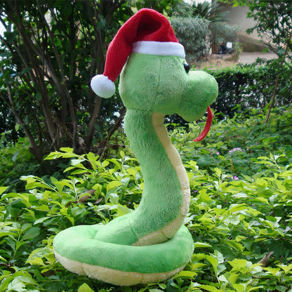 Peluche serpent Noël