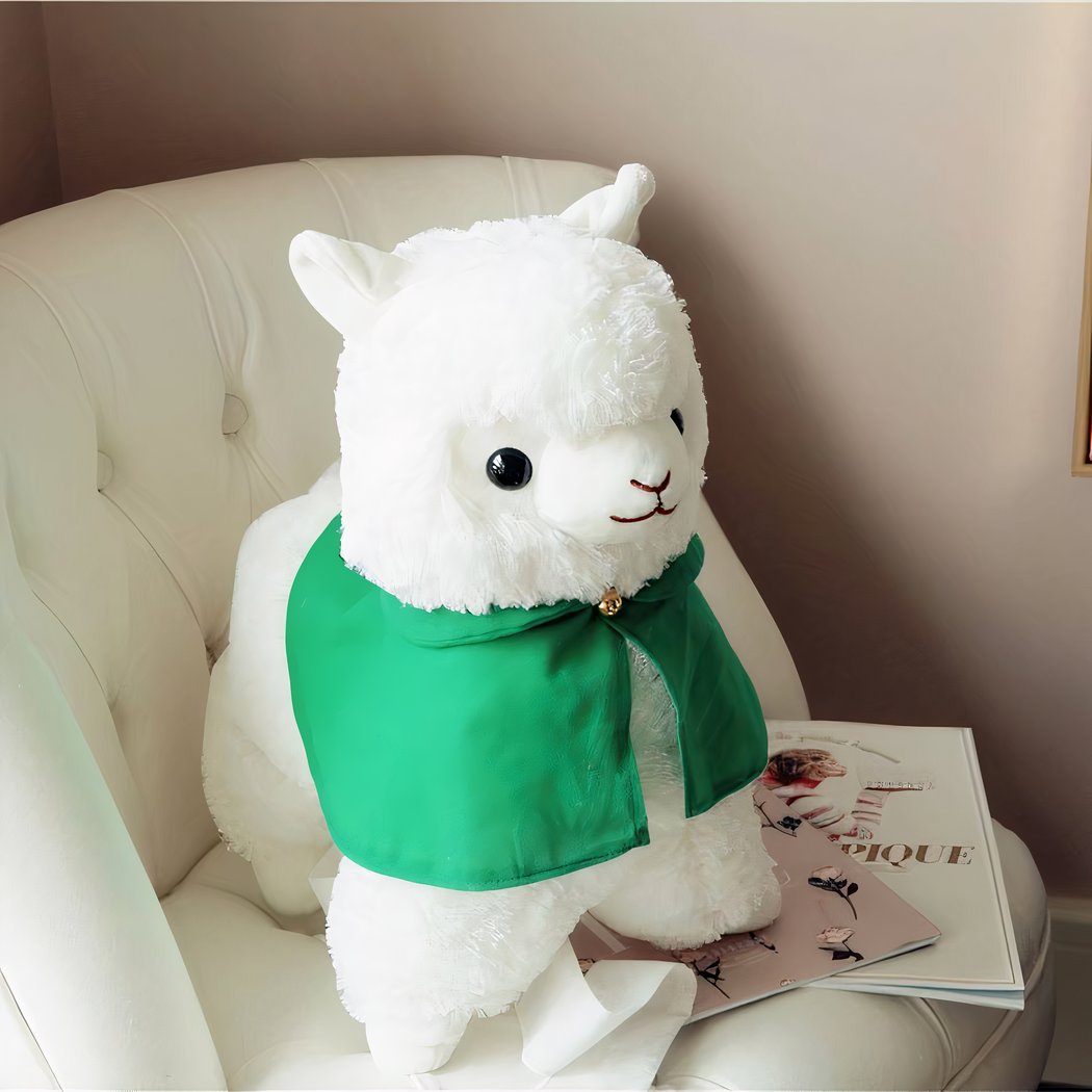Peluche lama magicien