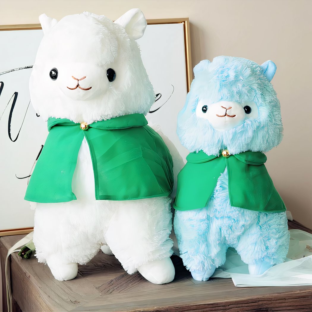 Peluche lama magicien