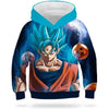 Sweat DBZ Enfant Goku Blue