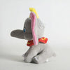2 Peluches Dumbo l'éléphant bleue et grise