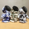 Peluche hibou militaire vert