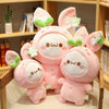 Peluche lapin rigolote