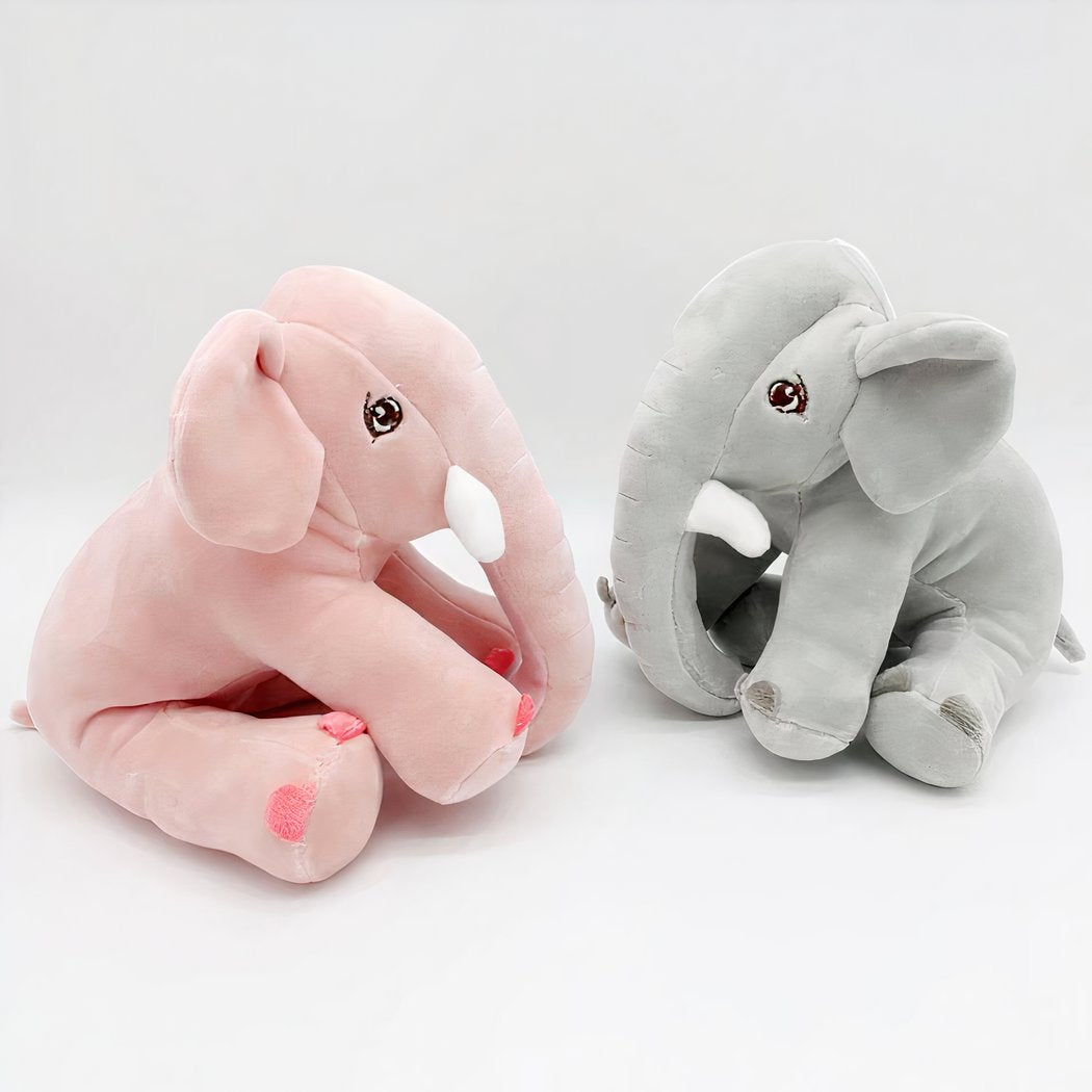 Peluche éléphant mignonne grise