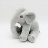 Peluche éléphant mignonne grise