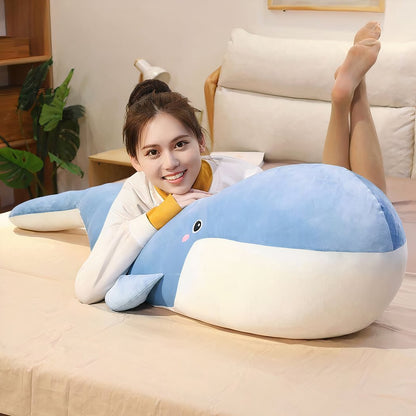 Peluche Baleine géante bleue