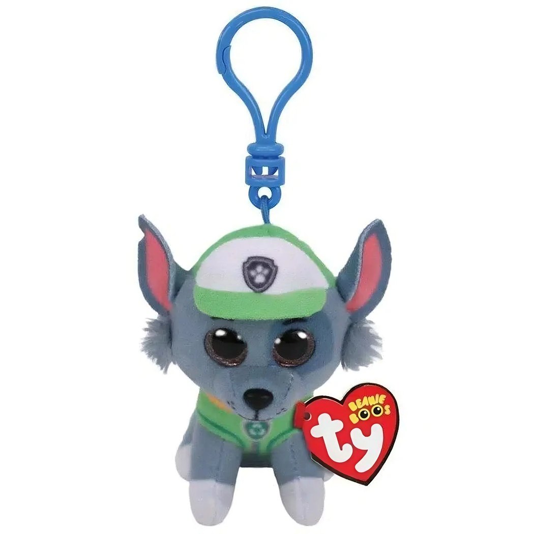 Peluche porte-clé Rocky Ty Pat' Patrouille