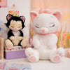 Peluche Aristochats Blanc ou noir
