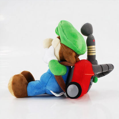 Peluche Luigi terrifié