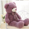 Peluche ours géant violet