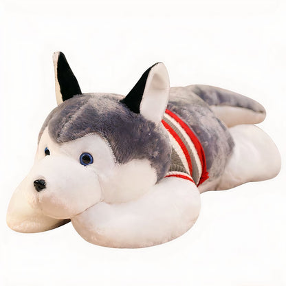 Peluche chien Husky géant