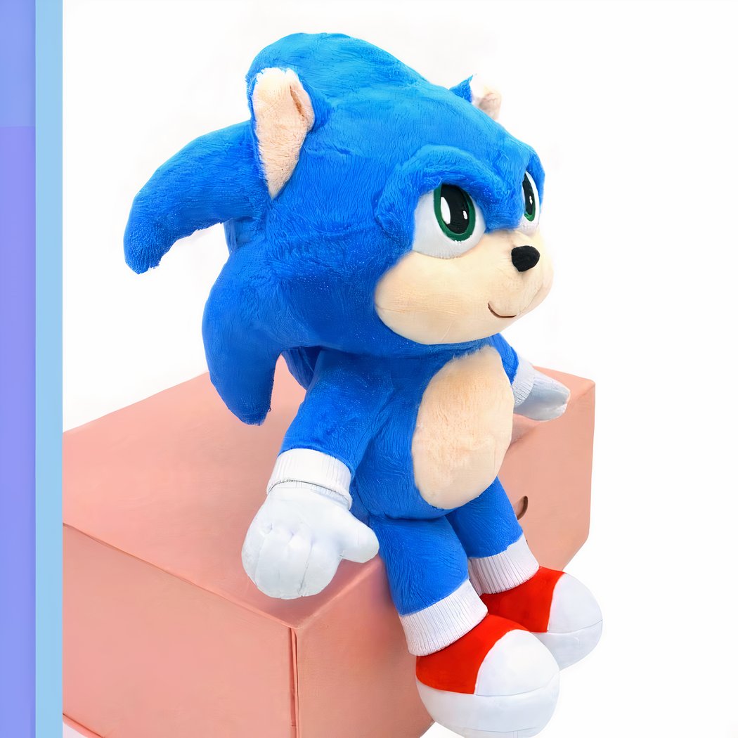 Peluche hérisson Sonic tout mignon