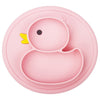 Assiette Canard Silicone Bébé