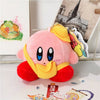 Peluche Kirby avec casquette jaune